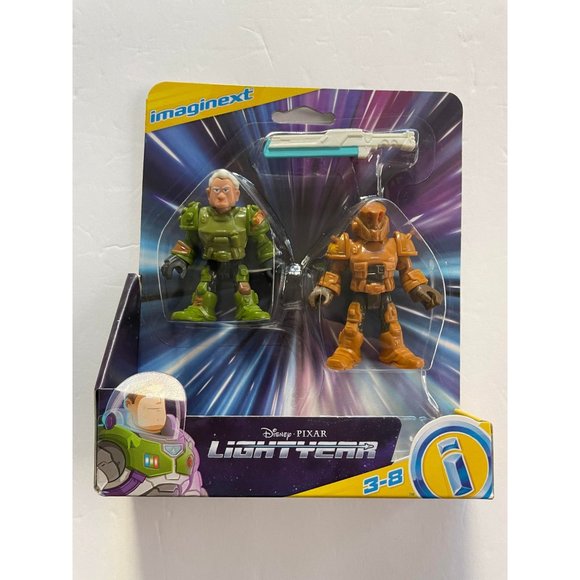 NIB- Darby Steel and ZAP Patrol Lightyear Action Figures - Picture 1 of 2